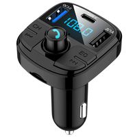 BT29 QC3.0 Bluetooth Car Kit FM Transmitter MP3 Player Type C USB Charger