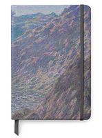 Claude Monet Art UV Printed on PU Leather A5 Bullet Dotted Journal Notebook