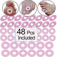 Mcvcoyh Foam Callus Cushion, 48 Variety Waterproof Corn Pads Toe and Foot Protectors Toe Pads, Rubbing on Shoes, Reduce Foot and Heel Pain