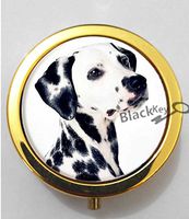 BlackKey Animal Dog 3-Compartment Decorative Pocket Gift Box Case Organizer for Pill, Color 2 -130