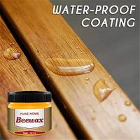 m·kvfa Beeswax Polish Furniture Care Beeswax Home Cleaning to Remove Scuff Marks, Grease, Grime, and Dirt 60ml