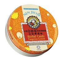 Nin Jiom Herbal Candy, Tangerine-Lemon, 2.1 Ounce