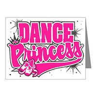 Note Card Dance Princess