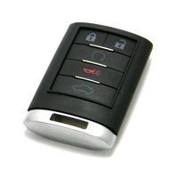 OEM Electronic 5-Button Key Fob Remote Compatible With Cadillac CTS CTS-V DTS (FCC ID: OUC6000066, OUC6000223)