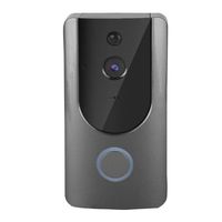720p HD WiFi Video Doorbell, Doorbell Camera, Wireless Doorbell Camera with Bidirectional Intercom, Infrared Night Vision, Battery Powered, Mobile Remote MonitoringVideo Doorbell