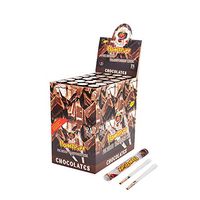 HONEYPUFF Flavors Pre Cigarette Rolling Cone Paper with Plastic Tube 137MM Suitable Regular Cigarette Rolling Papers (Chocolate)