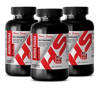 Focus and Energy Supplements - Muira PUAMA Extract 2200 mg - Male Enhancement - Energy Booster for Men - 3 Bottles (270 Capsules)