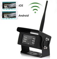 EWAY Wireless WiFi Backup Rear View Camera for Travel Trailers/Truck/Fifth Wheels/RV/Camper/Barn Reverse Dash Cameras fits iPhone ipad or Andriod(Mirror & Non-Mirror/Guideline Switch)