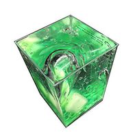 Clearance Kids Clear Slime Toy, Stress Relief Glitter Clay Toy Scented Jelly Non-Toxi Crystal Mud Toy for Boys,Girls, Adults (Green)