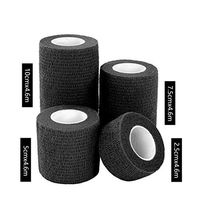 AVA Bandage Wrap Vet Tape Self Adherent Wrap Tape Vet Bulk 4" Stick Bandage Self Grip Roll Stretchable 4" Inches x 15' Feet (12 Rolls)