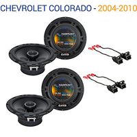 Compatible with Chevy Colorado 2004-2012 Factory Speaker Upgrade Harmony (2) R65 Package New