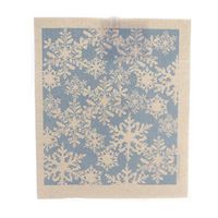 Swedish Dish Cloth Snowflakes Fabric Premier Cloth Kitchen 216.