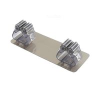 Kiorc Wall Mounted Mop Organizer Holder Brush Broom Hanger Storage Rack Kitchen Tool