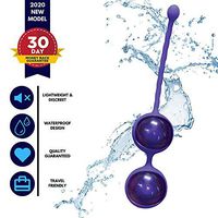 Ben Wa Kegel Exercise Weights for Women Bladder Control Device, Pelvic Floor Exercises, Tightening, Doctor Recommended - By SXNSE