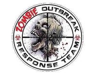 4" Round - Zombie Outbreak Response Team Vinyl Sticker Decal Cars Trucks Vans Walls Laptop