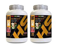 Immune System Vitamins - 100% Pure - MCT Oil (Medium Chain TRIGLYCERIDES) - mct Oil Brain Health - 2 Bottles 300 Softgels