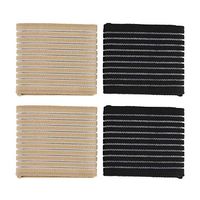 CM 2 Pairs Adjustable Compression Wrist Band, Support, Sleeve, Elastic & Breathable Fabric