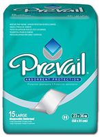 Prevail High Performance Fluff Underpads, Fluff Undrpd Disp 23X36, (1 CASE, 120 EACH)