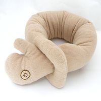 Relaxso Neck Massage Wrap, Plush Concrete Tan