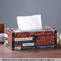 T-ZJHC European Creative car Tray Tray ktv Living Room Coffee Table Household Tissue Box, Lemon Yellow Peace (Arch Type)