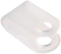 3.3mm 1/8" Nylon Cable Wire Tubing Mounting Fixing Clip Clamp 1000Pcs