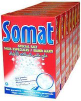 Somat Dishwasher Salt 6-pack