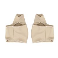 Afazfa Thumb Valgus Toe Cushion Hallux Relief Corrector Pad Protector Sleeve (Khaki)