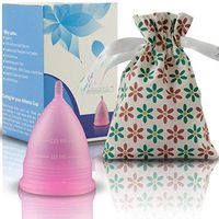 Sensitive Period Menstrual Cup Set Heavy Flow, Period Menstrual Cup Reusable Comfortable, Menstrual Cup Wash Holder Storage, Menstrual Period Cups For Women Beginner, Menstrual Period Cup Cleaner (L)
