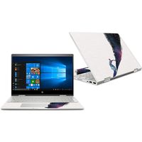 MightySkins Skin Compatible with HP Envy x360 Convertible 15" (2018) - Surfing The Universe | Protective, Durable, and Unique Vinyl Decal wrap Cover | Easy to Apply, Remove | Made in The USA