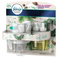 Febreze NOTICEables Dual Scented Oil Refill + Free Warmer - Jolly Pine (1ct)
