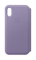 Apple Leather Folio (for iPhone Xs) - Lilac