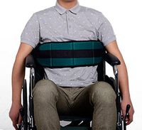 LUCKYYAN Fixed Band Seat Belt Soft Cushion Belt, for Wheelchair or Bed GREEN