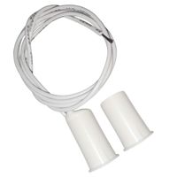 Yootop 5 Sets Recessed Wired Magnet Reed Switch Window Door Magnetic Contact Sensor Alarm White