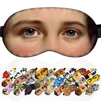 Sleep Mask Masterpieces for Women - 100% Soft Cotton - Comfortable Eye Sleeping Mask Night Cover Blindfoldfor Travel Airplane (Alida Christina Assink, Gift Pack)