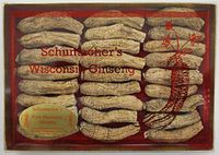 Schumacher Ginseng's Pure Wisconsin Ginseng Half Short/Medium 4 Ounce Gift Box