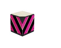 Triple C BluCube Bluetooth Speaker Pink Blitz