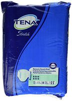 TENA Bariatric Briefs 3XL XXXL, Bag of 8, Waists 69-96 in