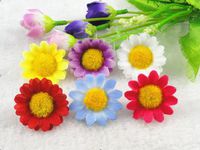 48pcs Silk Gerbera Daisy Flower Heads Wedding Party Decoration Favour (Mix)