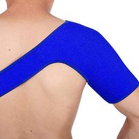 Liu Sensen Men Women Use Shoulder Supports Back Neck Braces Dislocated Shoulder Splints Arm Slings Badminton Tennis Muscle Strain Blue Bacteriostatic Fabric