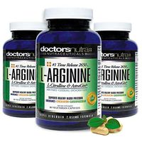 (Pack of 3) L-Arginine L-Citrulline Extra Strength Over 2,650 Milligrams by Doctors Nutra Nutraceuticals - Nitric Oxide Booster - Plus Astragin for Greater Absorption with Added DIM - 240 Capsules