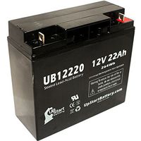 Sears Craftsman Diehard Portable Power 1150 Battery - Replacement UB12220 Universal Sealed Lead Acid Battery (12V, 22Ah, 22000mAh, T4 Terminal, AGM, SLA) - Compatible with Sears Craftsman Diehard Port