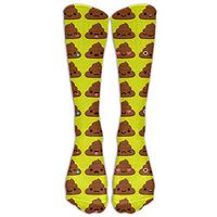 Unisex Expression Of Funny Poop Athletic Socks Stockings Tube Socks
