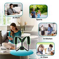 Valoin Best Back Posture Corrector for Men and Women- Upper Back Brace for Clavicle Support and Protecting Pain from Neck, Back & Shoulder,Green -Adjustable Back Straightener ，081