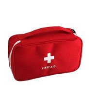 MXueei First Aid Kit Empty Bag, Emergency Survival Pouch Medical Storage Bag Case, Medicine Package Portable with Compartments
