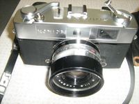 Konica Auto S2 Rangefinder 35mm Film Camera Konica Hexanon 1:1.8 F=45mm