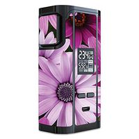 MightySkins Skin Compatible with iJoy Captain PD270 - Purple Flowers | Protective, Durable, and Unique Vinyl Decal wrap Cover | Easy to Apply, Remove, and Change Styles | Made in The USA