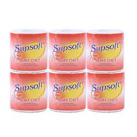 LOFVOSTE 6/8 Rolls Hand Towels Soft Natural Unscented Clean Touch Paper Towel Ultra Strong Cotton and Water AbsorptionBaby Cleaning Papers