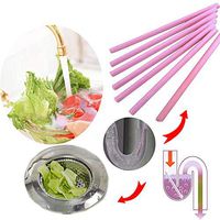 AOCKS Magic Clean Sticks 48 pcs/Set Keeps Drains &Pipes Clear Professional Tool and Odor Free As Seen On TV (Pink 48)