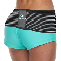 Nvorliy SI Joint Belt Sacroiliac Brace Lumbar Lower Back Adjustable Compression Support Belly Band Stabilize Hip & Pelvic Relief Pain for Sciatic Nerve Fits Women and Men