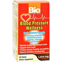 Bio Nutrition Blood Pressure Wellness - Supports Heart Health - Gluten Free - Dairy Free - 60 Tablets (Pack of 2)